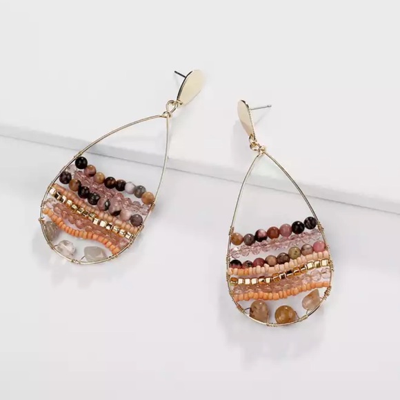 Anthropologie Jewelry - Julien Hoop Earrings